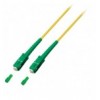 Cavo Fibra Ottica Monomodale OS2 SC-APC/SC-APC 9/125 G657.A2 10m ILWL D9-MA-100