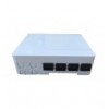 Scatola di connessione indoor FTTH per 4 fibre, 4 adattatori, IP20
