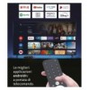 Decoder Smart AndroidTV BoxQ Google 4K Dolby con Dongle DVBT2