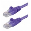 Cavo di rete Patch in CCA Cat.5E Viola U/UTP 3m ICOC CCA5U-030-VLG