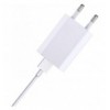 Caricatore USB 1A Compatto Spina Europea Bianco IPW-USB-ECWW