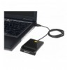 Lettore/Scrittore di Smart Card USB Compatto Nero I-CARD CAM-USB2MH