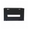 Armadio Rack 19'' a muro 6 unità sezione unica profondità 450mm Nero I-CASE EW-2006BKLII