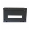 Armadio Rack 19'' a muro 6 unità sezione unica profondità 450mm Nero I-CASE EW-2006BKLII