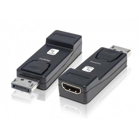 Adattatore Convertitore da DisplayPort DP 1.2 a HDMI 4K 30Hz Nero IADAP DSP-2124K3
