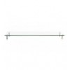 Stand Supporto da Scrivania in Vetro Trasparente per Monitor e Laptop