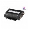 Secure Device Server RS-232 a 2 porta con PoE