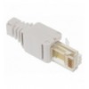  Plug Cat. 5/6 RJ45 Toolless con Copriconnettore