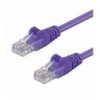 Cavo di rete Patch in CCA Cat.5E Viola U/UTP 5m ICOC CCA5U-050-VLG