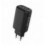 Caricabatterie GaN USB-A e 2 porte USB-C™ Power Delivery 65W Ricarica Rapida Nero