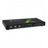 KVM switch 4x1 con USB e HDMI 4K