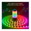 Kit Striscia LED Intelligente 5m con Funzione Musicale e Controllo Vocale Alexa, R5149