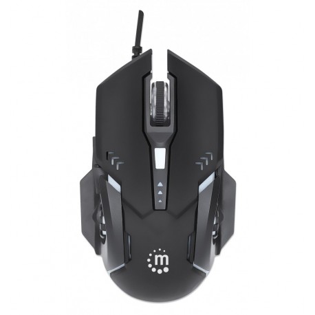 Mouse Ottico Gaming USB 3200dpi Retroilluminazione LED RGB ICMG782