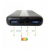 Power Bank Smartphone 10000 mAh 20W USB-C™ 3 Porte Output con Cavo 
