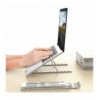 Supporto Pieghevole in Alluminio per Notebook Tablet e Smartphone da 10'' a 16''