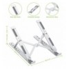Supporto Pieghevole in Alluminio per Notebook Tablet e Smartphone da 10'' a 16''