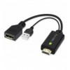 Adattatore Convertitore da HDMI™ a Displayport con USB 4K 30Hz ICOC HDMI-DP12A