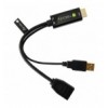Adattatore Convertitore da HDMI™ a Displayport con USB 4K 30Hz