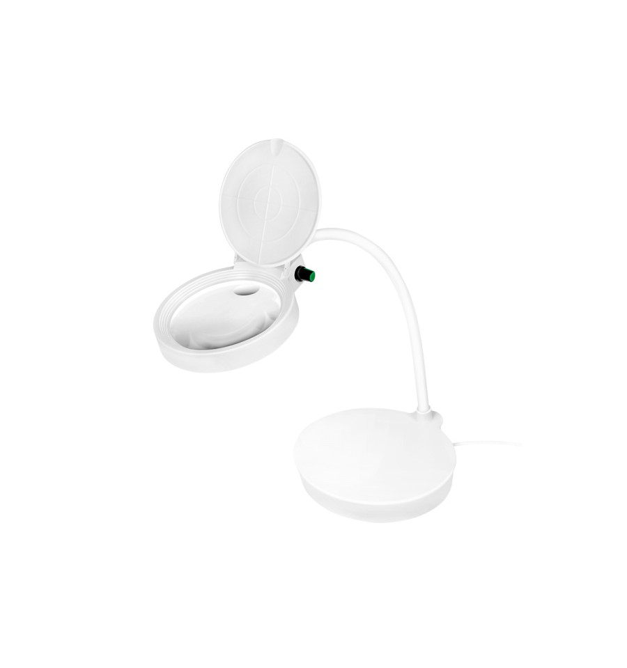 Lampada LED da Tavolo con Lente d ingrandimento a 8 e 36 Diottrie