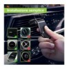 Supporto Magnetico da Auto per Smartphone con Due Placche Metalliche Universali