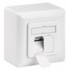 Presa a Muro Esterna 2xRJ45 Cat.6A Bianco IWP-MD 8/8-SAP-C6A