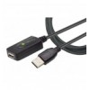 Cavo Prolunga Attivo Extender USB Hi Speed Estensore di Segnale 5m Nero IUSB-REP20TY