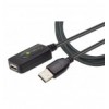 Cavo Prolunga Attivo Extender USB Hi Speed Estensore di Segnale 20m Nero IUSB-REP220TY3