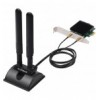Adattatore WiFi AX3000 Scheda plug-in WLAN PCI Express 3000 MBit/s Bluetooth 5.0, EW-7833AXP 