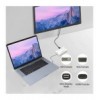 Adattatore 3 in 1 Mini DisplayPort 1.2 (Thunderbolt) a HDMI/DVI/VGA IADAP MDP-COMBOF12