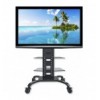 Supporto a Pavimento con 2 Mensole Trolley TV LCD/LED/Plasma 32-70'' ICA-TR8