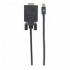 Cavo da Mini DisplayPort 1.2a (Thunderbolt) a VGA ICOC MDP-VGA-018