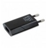 Caricatore USB 1A Compatto Spina Europea Nero IPW-USB-ECBKG