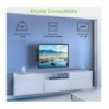 Supporto a Muro per TV LED LCD 13-30'' Full-Motion Nero ICA-LCD 923B