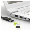 Cavo USB A Maschio 2.0 / USB-C Maschio 0,5m Bianco ICOC MUSB20-CMAM05W