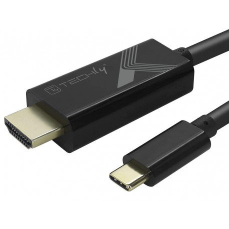 Cavo Adattatore USB-C™ Maschio a HDMI 2.0 4K Maschio 5m Nero IADAP USBC-HDMI5TY