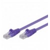 Cavo di rete Patch in CCA Cat.5E Viola U/UTP 3m ICOC CCA5U-030-VLG