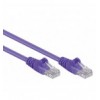 Cavo di rete Patch in CCA Cat.5E Viola U/UTP 3m ICOC CCA5U-030-VLG