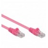 Cavo di rete Patch CCA Cat. 5e Rosa UTP 2m ICOC CCA5U-020-PKG