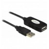 Cavo Prolunga Attivo Extender USB Hi Speed Estensore di Segnale 10m Nero IUSB-REP10TY