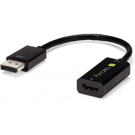 Adattatore DisplayPort 1.4 a HDMI 8K Attivo nero IADAP DP-HDMIF8K