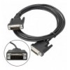 Cavo Monitor DVI Digitale M/M Dual Link 0,5 m (DVI-D)