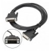 Cavo Monitor DVI Digitale M/M Dual Link 3 m (DVI-D)