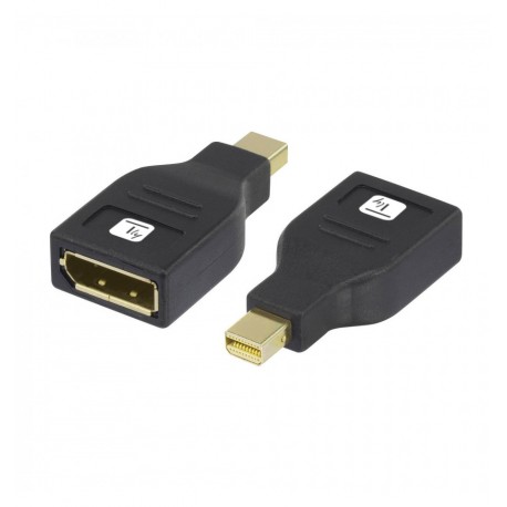 Adattatore DisplayPort F/Mini DisplayPort M (Thunderbolt) 4K Nero IADAP DP-MDP2