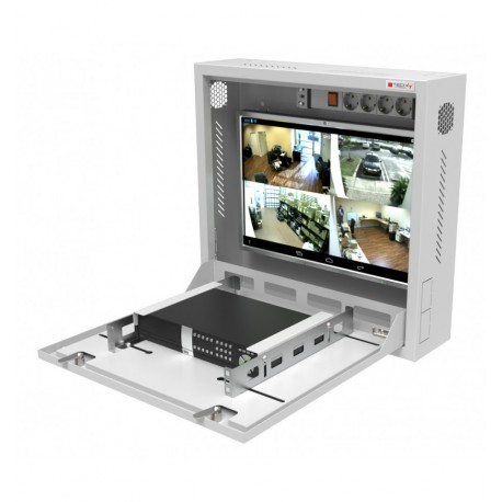 Box di sicurezza per DVR e sistemi di videosorveglianza Grigio ICRLIM08M