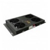 Kit di Ventilazione a Soffitto per Rack 19'' 4 Ventole Nero I-CASE FAN-41TBK