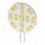 Lampada 12LED SMD G4 5050 2W 230lm Bianco Caldo, Classe E