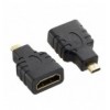 Adattatore HDMI Femmina a Micro HDMI Tipo D Maschio IADAP HDMI-MD