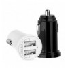 Mini Caricatore da Auto 2 Porte USB-A 24W/4.8A Nero