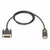 Cavo Monitor DisplayPort a DVI 2 m ICOC DSP-C-020