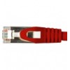 Cavo di rete Patch in CCA Schermato Cat. 6 Rosso F/UTP 0,5 m Bulk ICOC CCA6F-005-RE